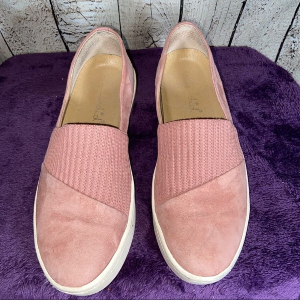 Splendid Pink Slip-On Sneakers